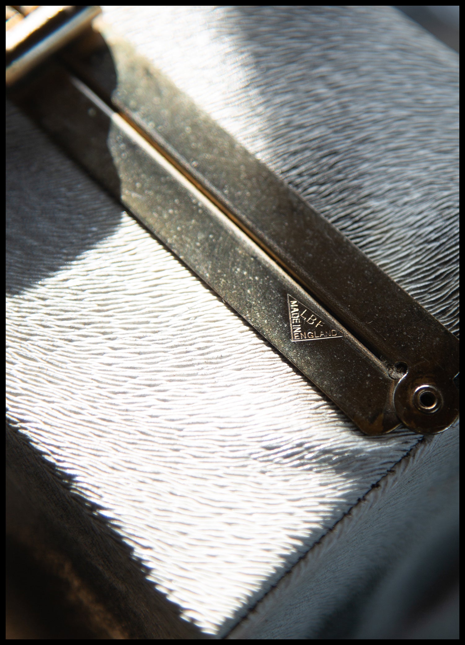 Vintage 1950s Dapple Grey Box Bag