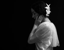 Vintage 1950s Large Flower Head Piece