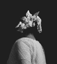 Vintage 1950s Large Flower Head Piece