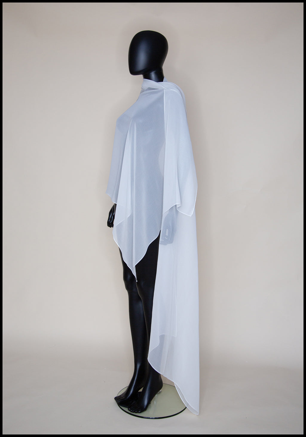Anwen - Silk Georgette Bridal Wrap