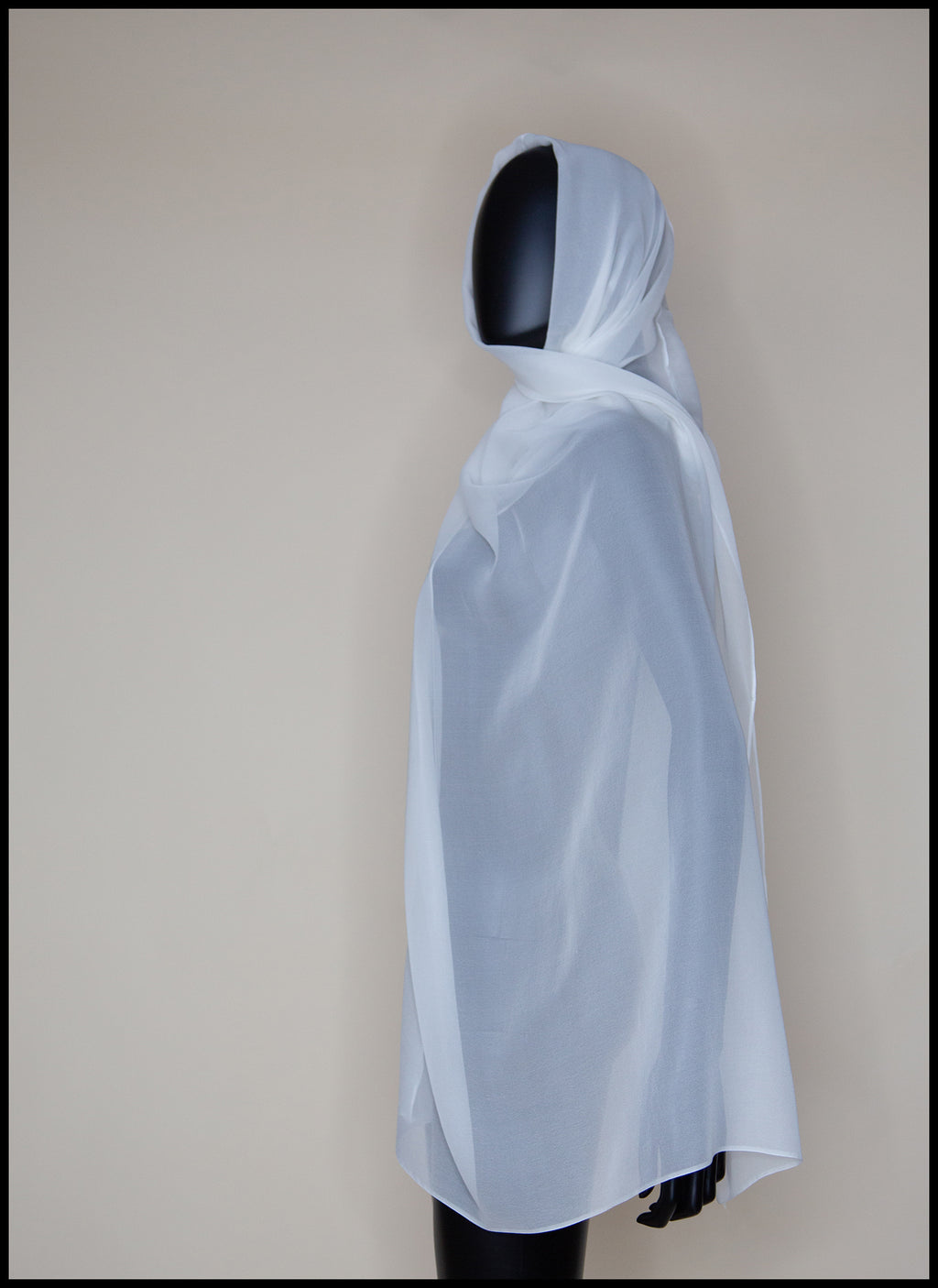 Anwen - Silk Georgette Bridal Wrap