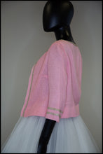 Vintage 1960s Pink Cropped Jacket