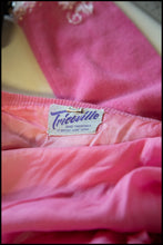 Vintage 1950s Pink Beaded Cardigan