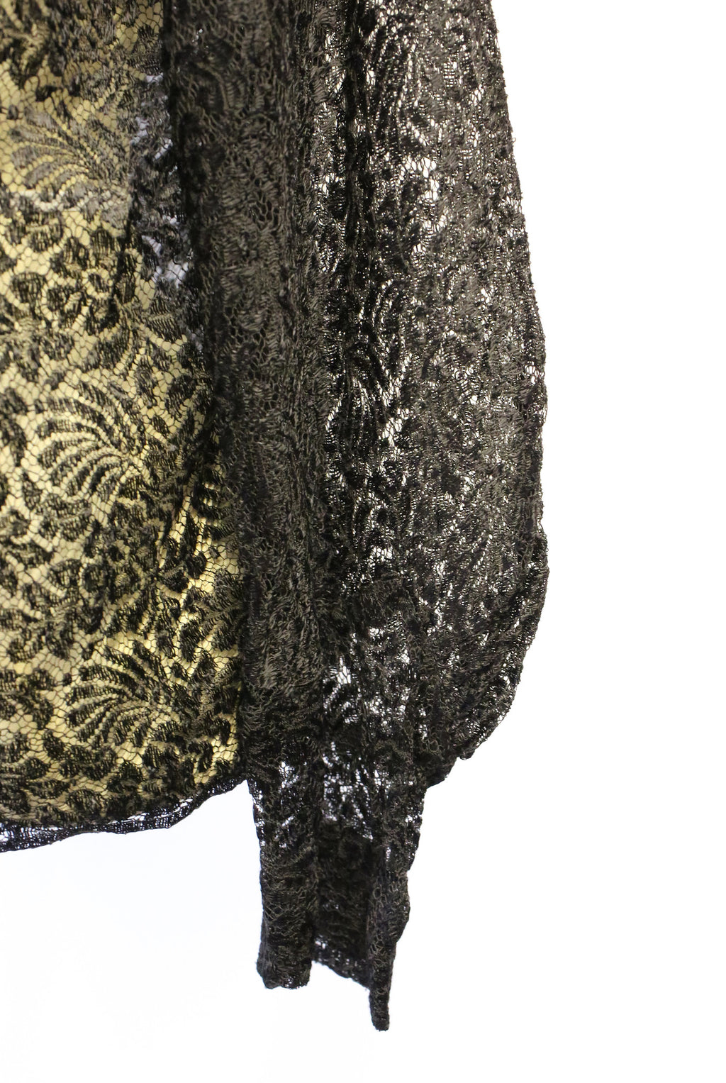 Vintage 1930s Black Lace Jacket