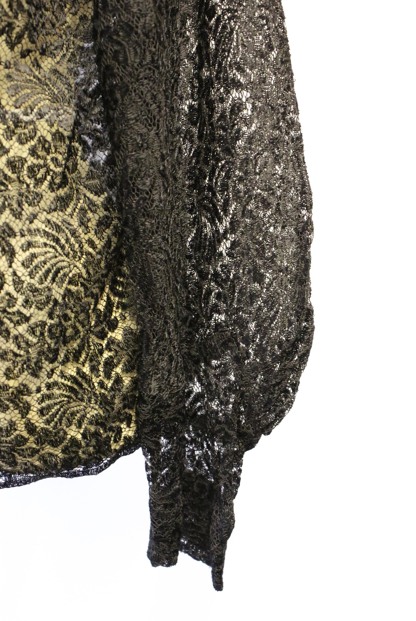 Vintage 1930s Black Lace Jacket