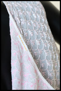 Vintage 1920s Pink Beaded Top