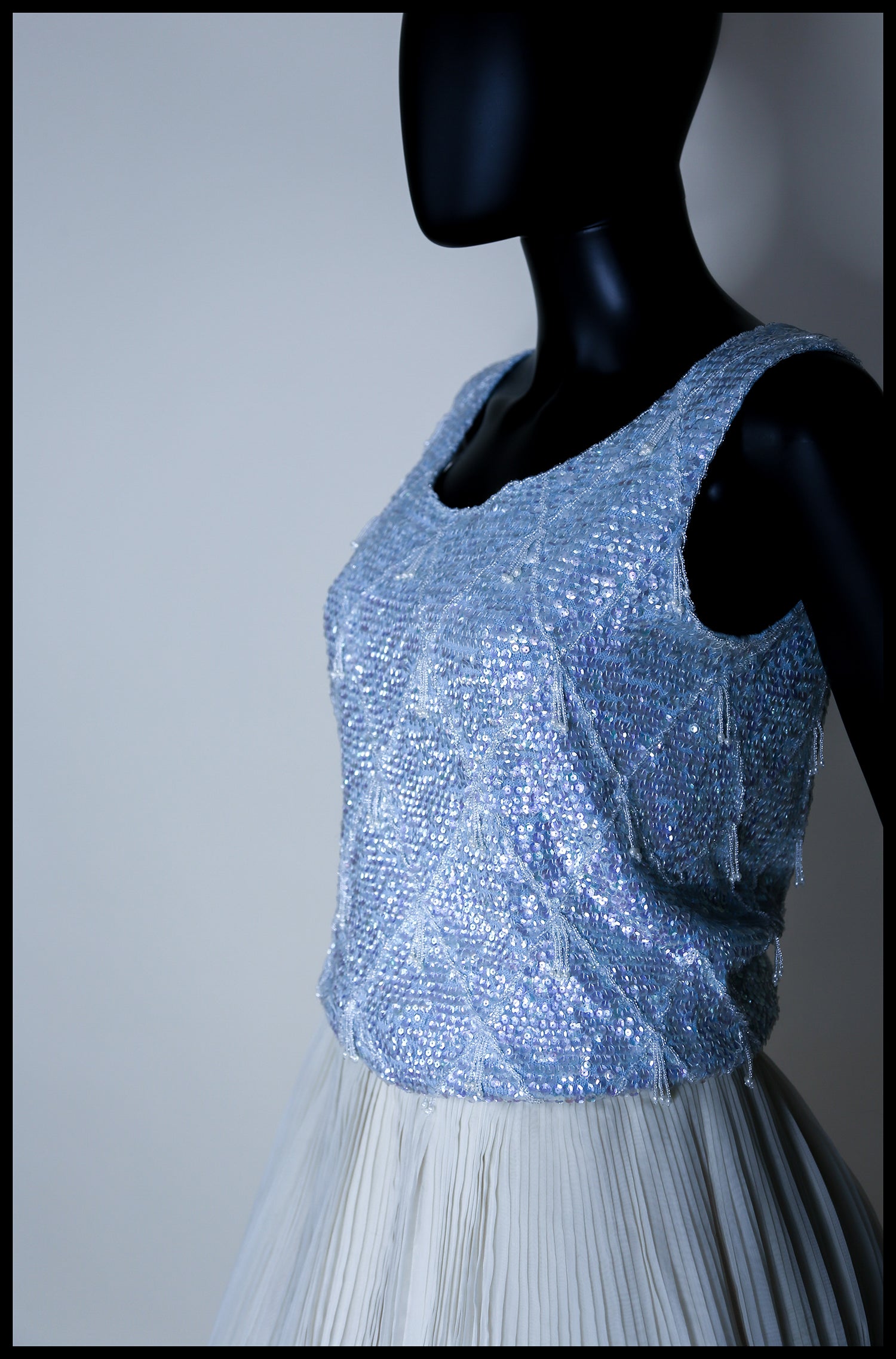 vintage sequin top dresses Vintage Jovani Size 4 Ball Gown Sequin Top Orange And Purple Netting Big!