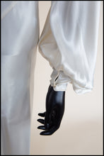 Vintage 1930s Silk Satin Crepe Ivory Gown