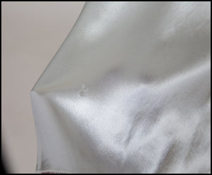 Vintage 1930s Ivory Beaded Bow Satin Wedding Dress