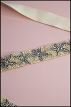 Silver Stars Beaded Belt