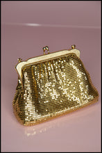Vintage 1970s Gold Mesh Disco Bag