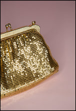 Vintage 1970s Gold Mesh Disco Bag