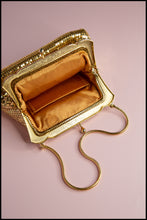 Vintage 1970s Gold Mesh Disco Bag