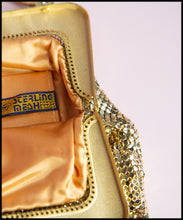 Vintage 1970s Gold Mesh Disco Purse