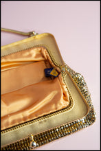 Vintage 1970s Gold Mesh Disco Purse