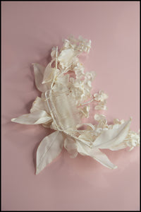 Vintage 1950s Large Flower Head Piece