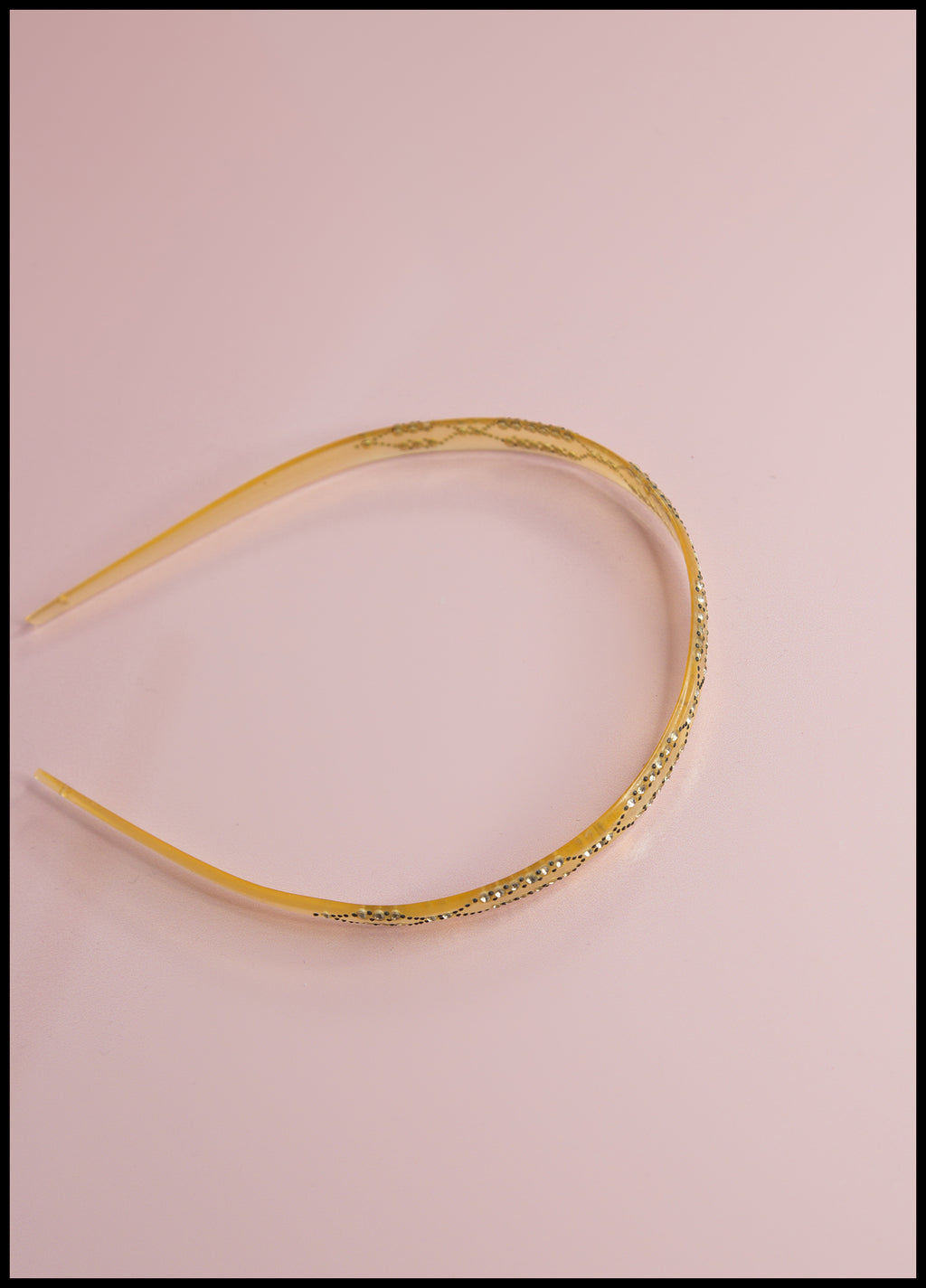 Vintage 1920s Celluloid Rhinestone Hair Band