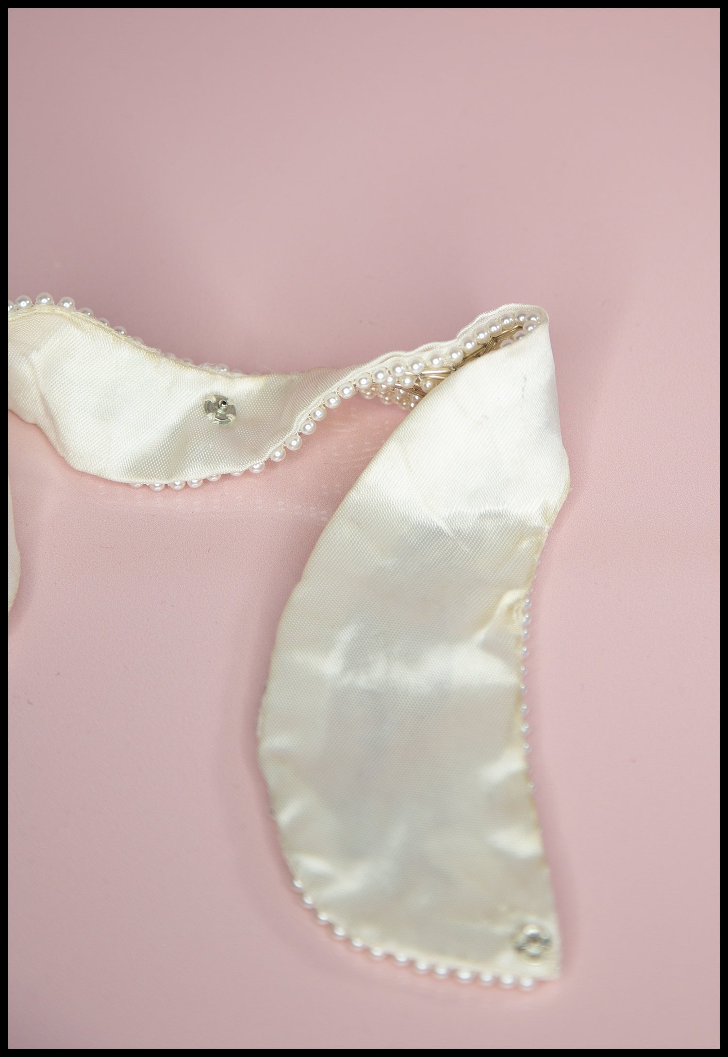 Vintage 1930s Pearl Beaded Collar