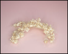 Vintage 1930s Cream Cotton Hair Comb