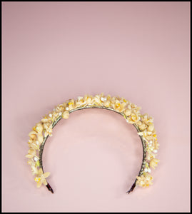 Vintage 1930s Wax Flower Crown