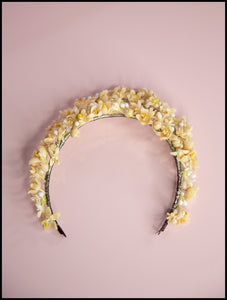 Vintage 1930s Wax Flower Crown