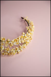 Vintage 1930s Wax Flower Crown