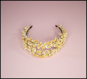Vintage 1930s Wax Flower Crown