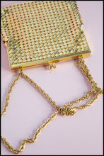 Vintage 1960s Heavy Gold Mesh Bag