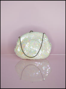 Vintage sequin purse best sale