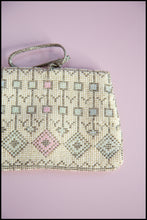Vintage 1920s Pastel Art Deco Beaded Purse