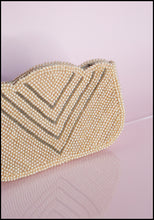 Vintage 1930s Art Deco Pearl Clutch Purse