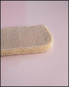 Vintage 1930s Art Deco Pearl Clutch Purse