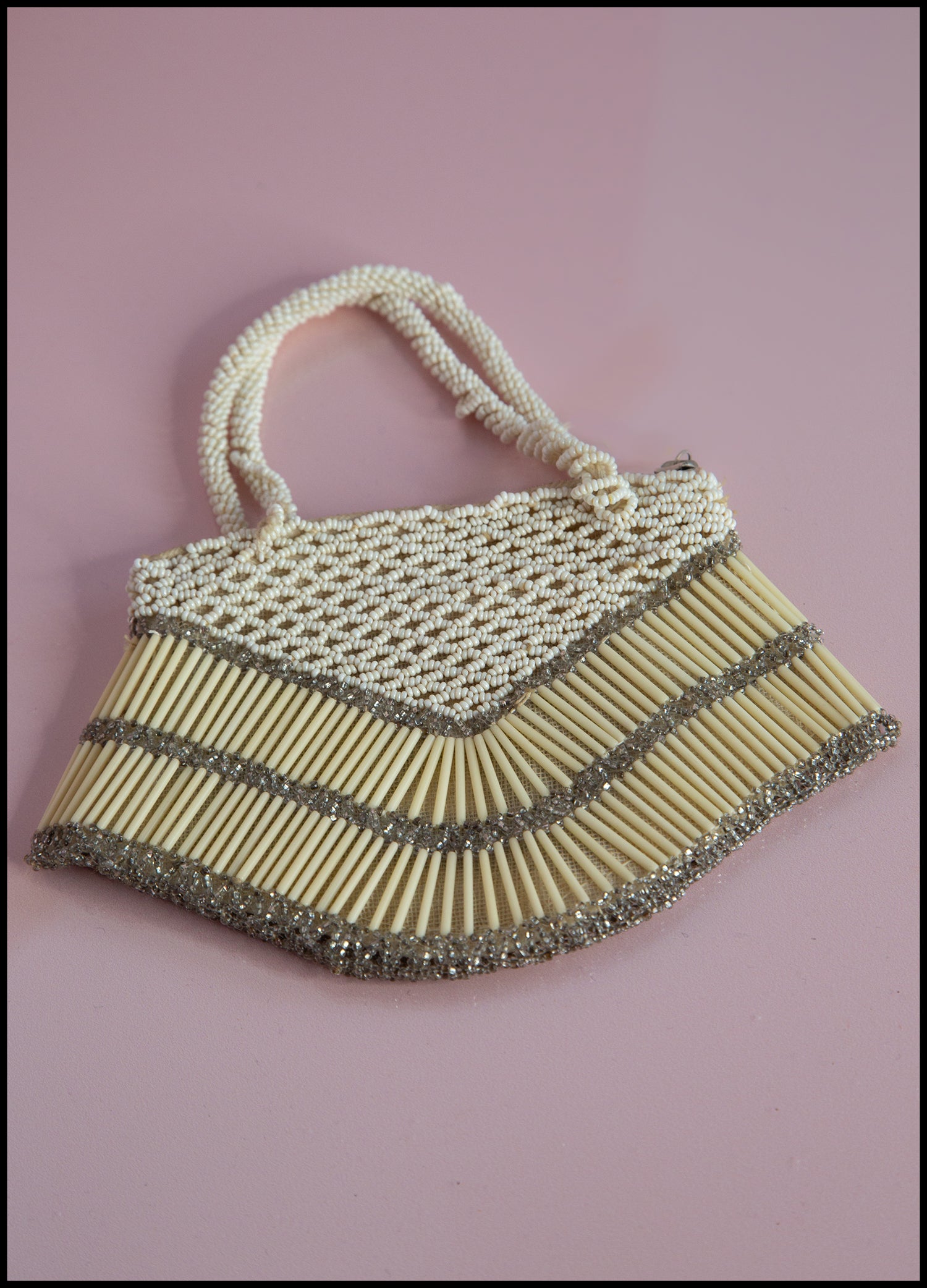 Vintage 1930s Art Deco Beaded Purse (as is)