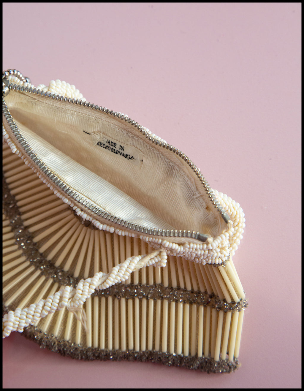 Vintage 1930s Art Deco Beaded Purse (as is)