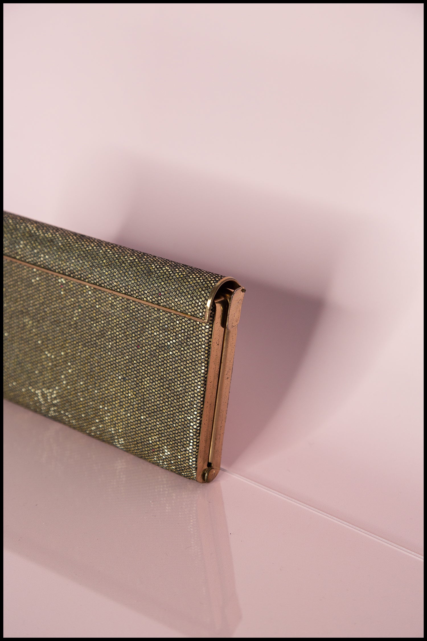 Vintage 1950s Glitter Clutch Bag