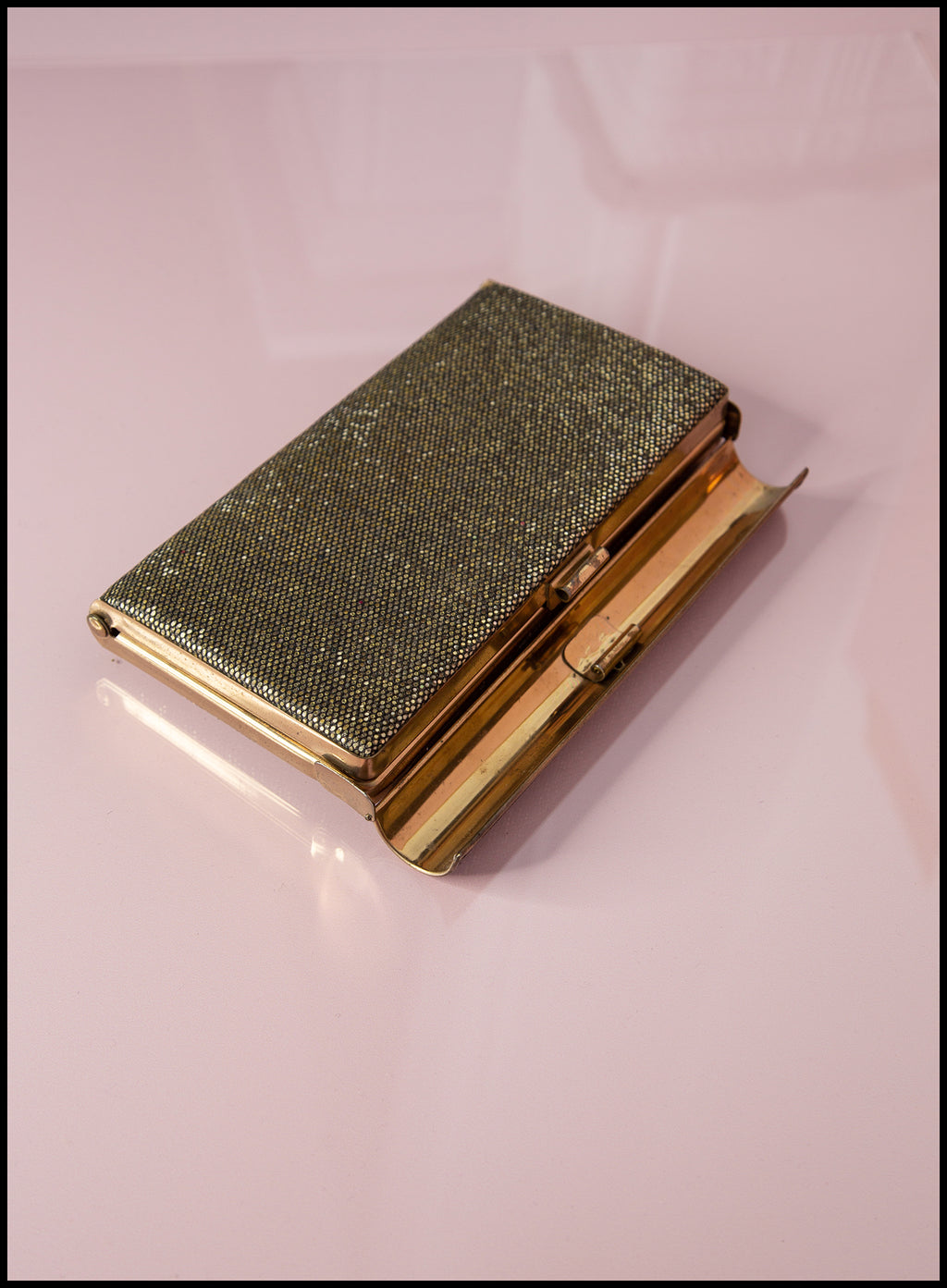 Vintage 1950s Glitter Clutch Bag