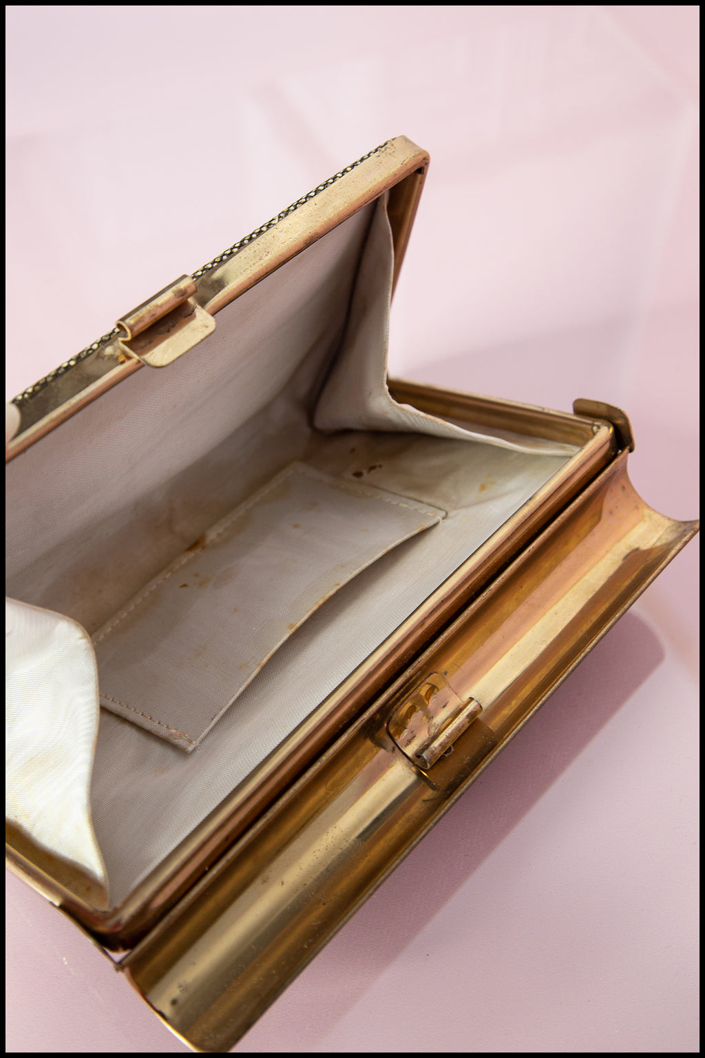 Vintage 1950s Glitter Clutch Bag