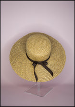Vintage 1970s Wide Brimmed Straw Hat