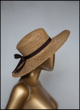 Vintage 1970s Wide Brimmed Straw Hat
