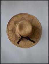 Vintage 1970s Heart Straw Hat