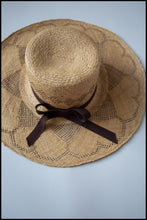 Vintage 1970s Heart Straw Hat