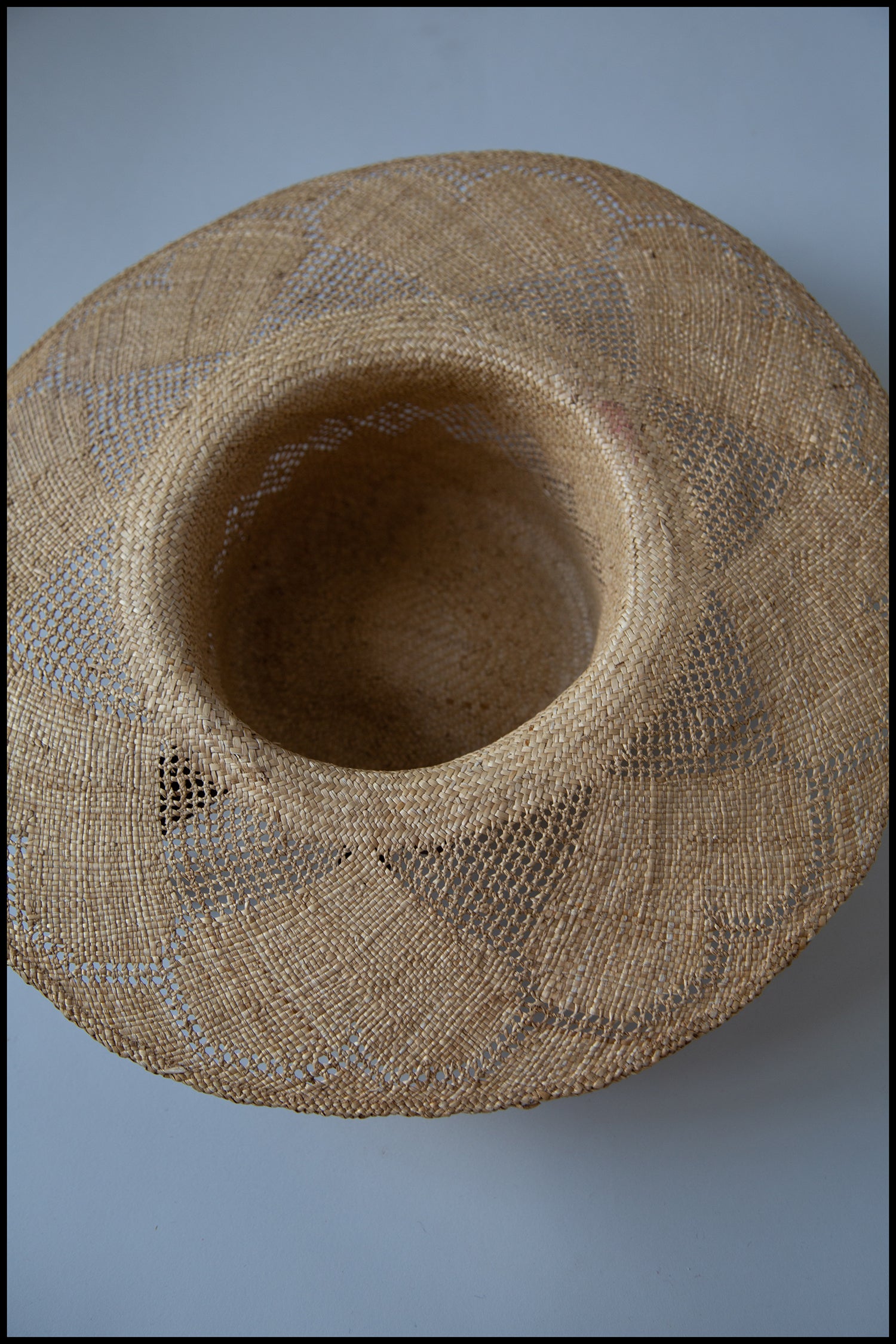 Vintage 1970s Heart Straw Hat