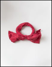RESERVED Vintage 1950s Pink Velvet Bow Hat