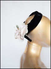 Vintage 1950s Velvet Fascinator Hat