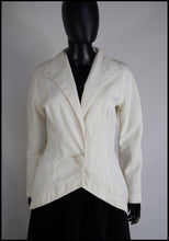 Vintage 1980s Ivory Tailored Jacket
