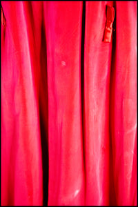 Vintage 1950s Red Velvet Ballgown Dress