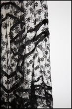 Vintage 1920s Black Lace Skirt
