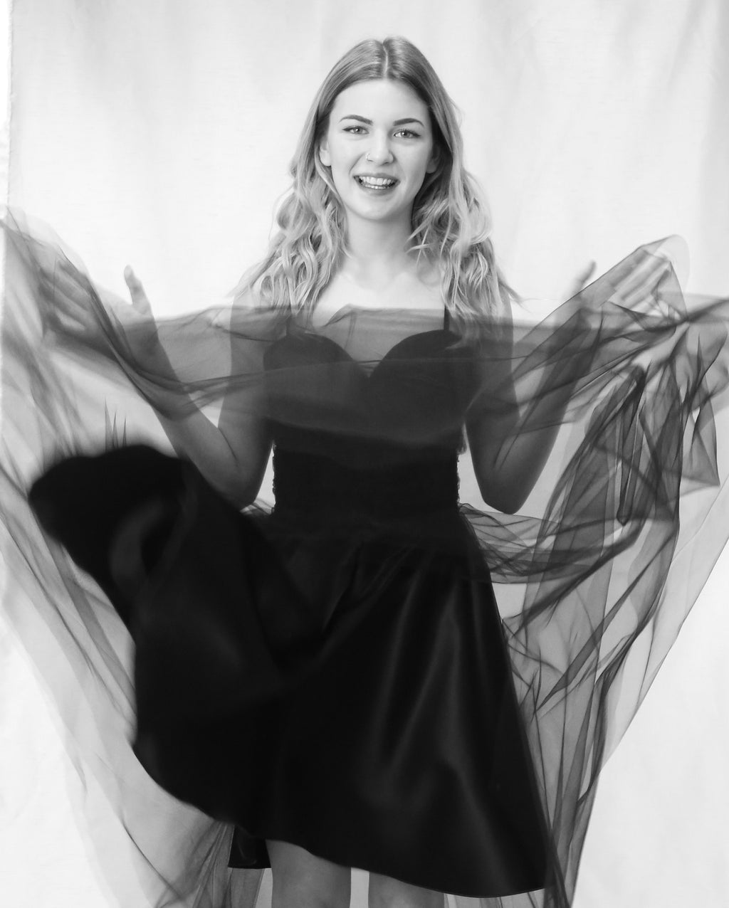 Taylor - Black Tulle Ballet Dress