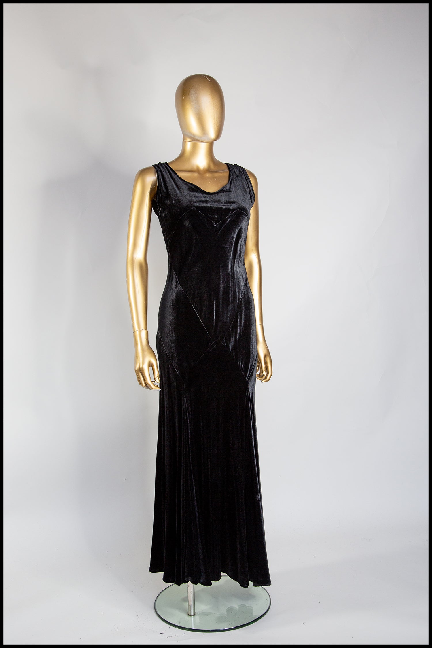 bias cut velvet dress Bias Cut Velvet Dress