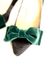 Velvet Bow Shoe Clips - Made to Order